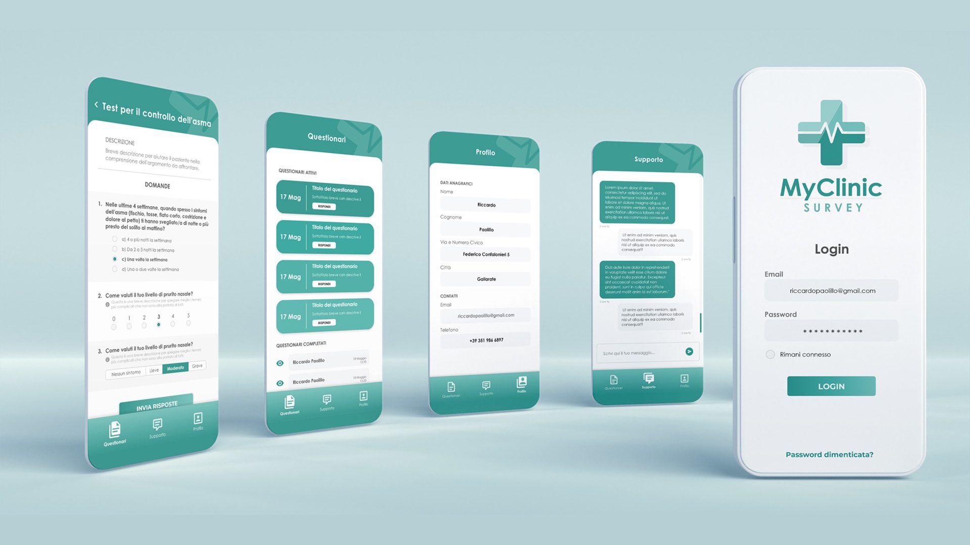 MyClinic Survey — Prodotto ABLE